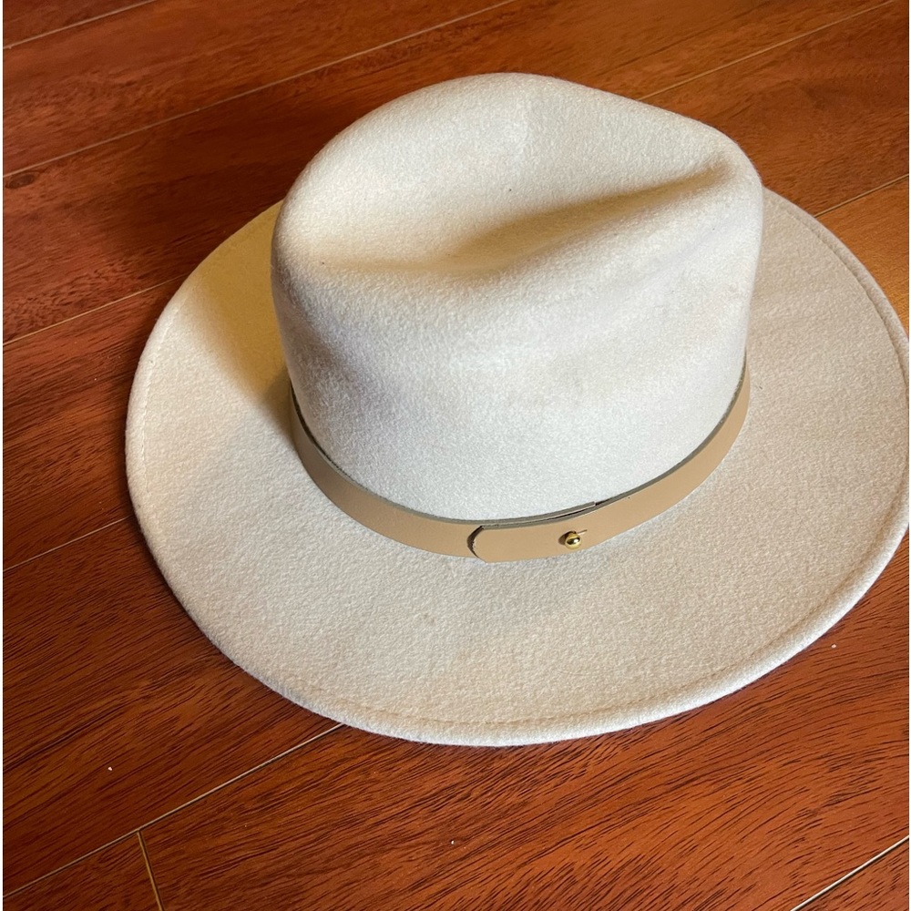 Lack of Color Brim Beige Hat